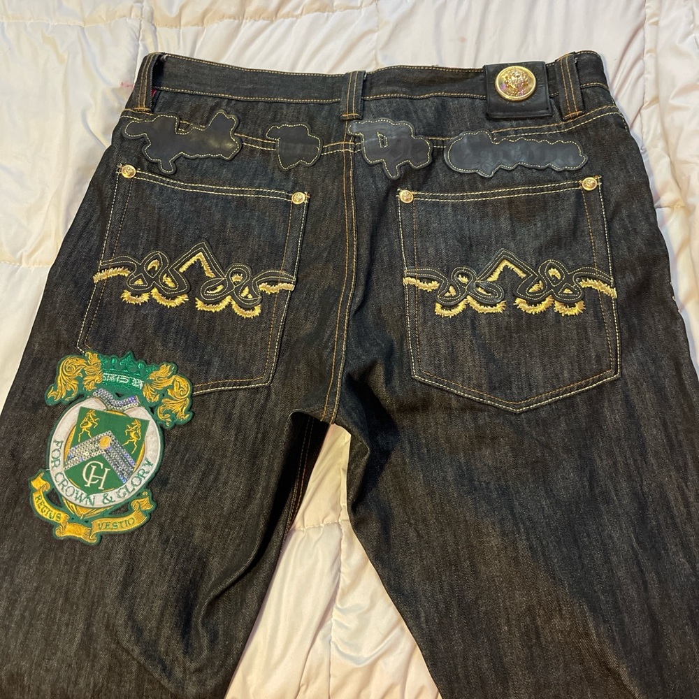 Crown Holder denim jeans #y2k #vintage